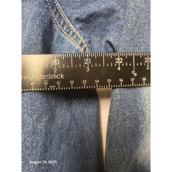 KanCan Denim Distressed Women's Jean Jacket EUC OX - Picture 6 of 10